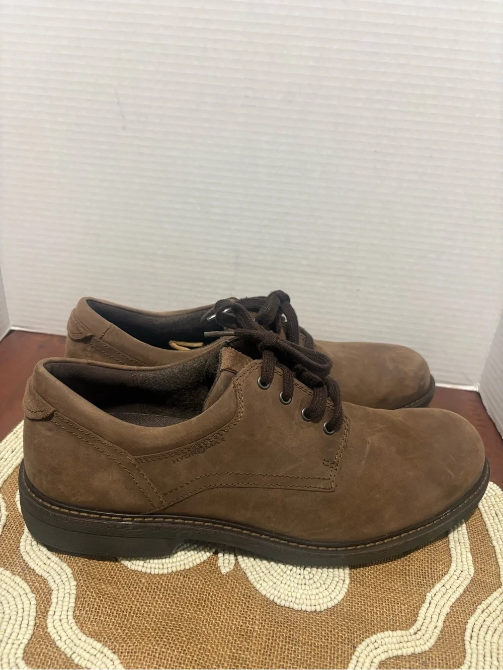 Men's Brown Lace-Up Casual Dress Shoes